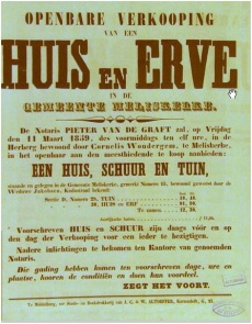 Verkoping in de herberg van Cornelis Wondergem in Meliskerke, maart 1859.JPG