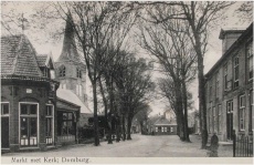 Links pand van Markt Zes Markt 6 Domburg, foto ca. 1930.jpg